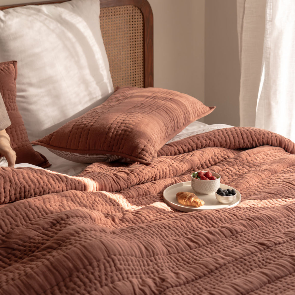 Stria -Rust AC Quilts – Studio 16