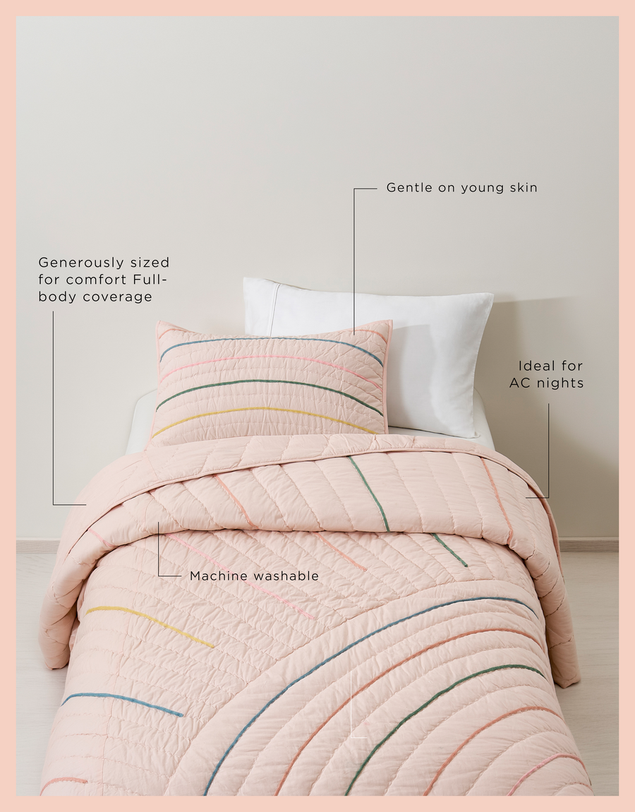 Hush Rainbow Kids Quilts
