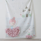 Starry Dance kids AC quilt quilting detail